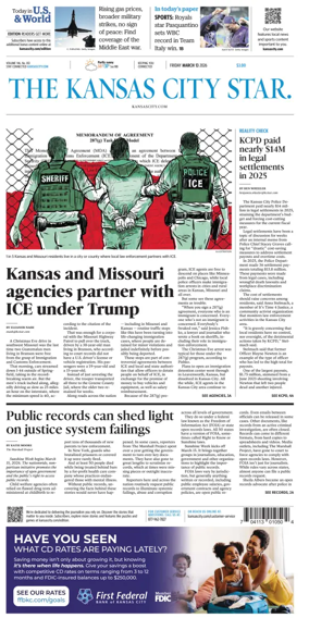 Cover of The Kansas City Star