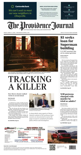 Cover of The Providence Journal