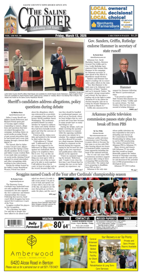 Cover of The Saline Courier