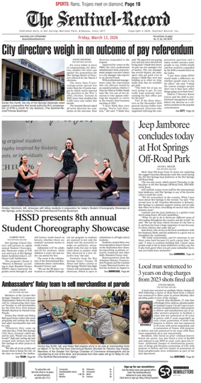 Cover of The Sentinel-Record