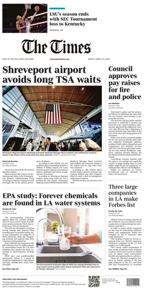 Cover of The Times (Shreveport)