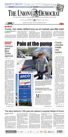 Cover of The Union Democrat