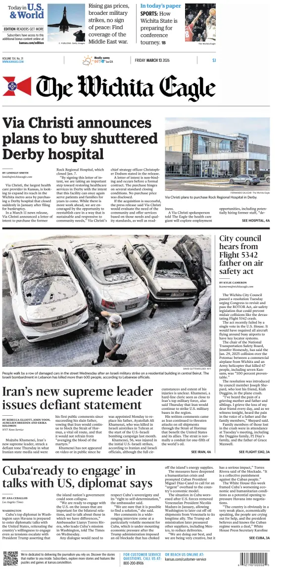 Cover of The Wichita Eagle