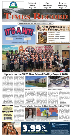 Cover of Valley City Times-Record