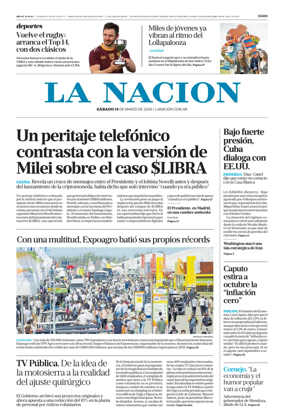 Cover of La Nacion