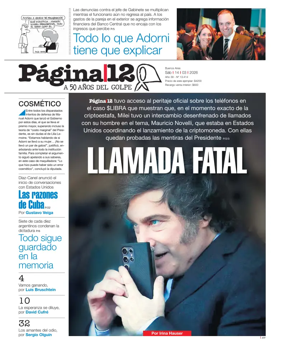 Cover of Pagina 12