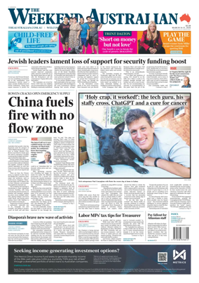 Cover of The Australian