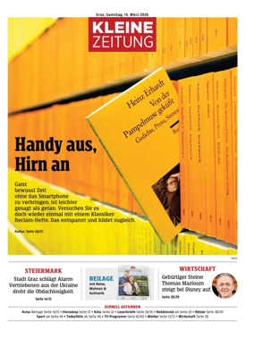 Cover of Kleine Zeitung Steiermark