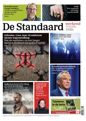 Cover of De Standaard