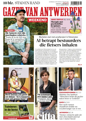 Cover of Gazet van Antwerpen Stad en Rand