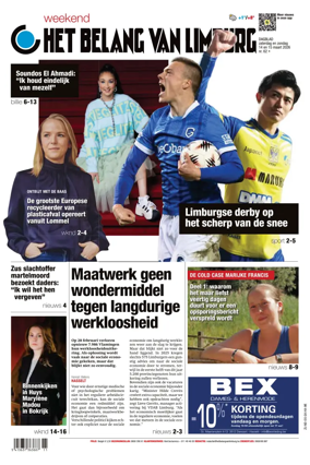 Cover of Het Belang van Limburg