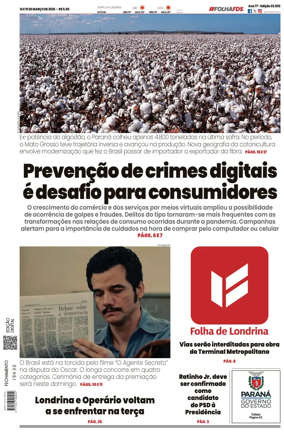 Cover of Folha de Londrina
