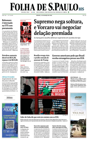 Cover of Folha de S.Paulo