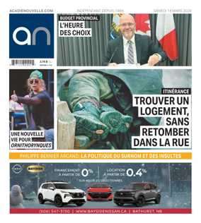 Cover of Acadie Nouvelle