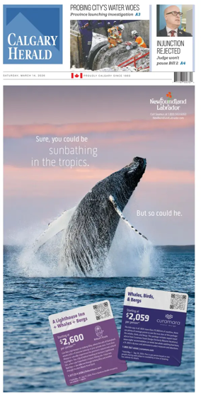 Cover of Calgary Herald