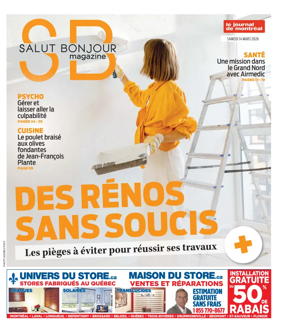 Cover of Le Journal de Montreal - Salut Bonjour Magazine
