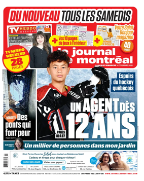 Cover of Le Journal de Montreal