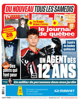 Cover of Le Journal de Quebec