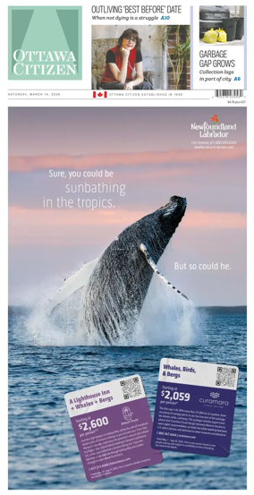 Cover of Ottawa Citizen