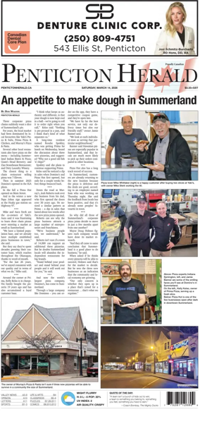 Cover of Penticton Herald