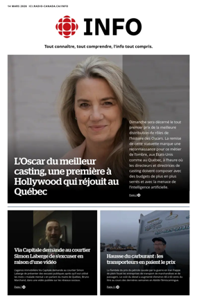 Cover of Radio-Canada Info