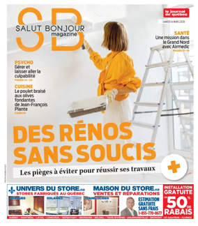 Cover of Le Journal de Quebec - Salut Bonjour Magazine