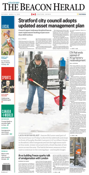 Cover of The Beacon Herald