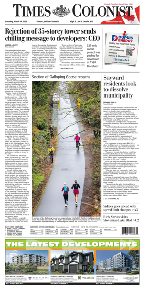 Cover of Times Colonist