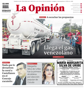 Cover of La Opinion