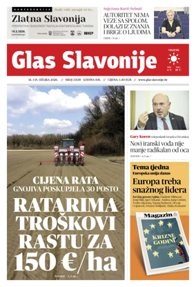 Cover of Glas Slavonije