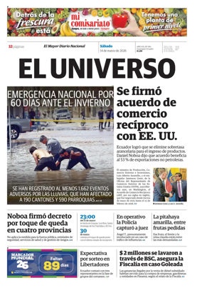 Cover of El Universo