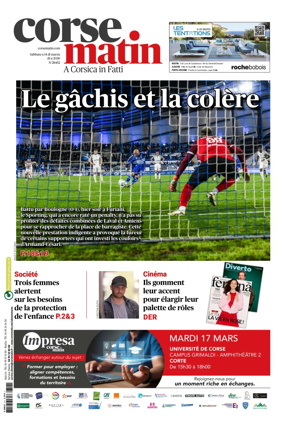 Cover of Corse Matin