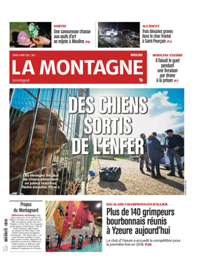 Cover of La Montagne (Moulins)