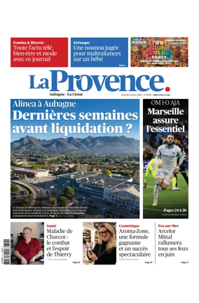 Cover of La Provence Aubagne-La Ciotat