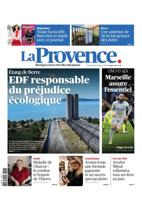 Cover of La Provence Martigues-Istres-Vitrolles-Marignane