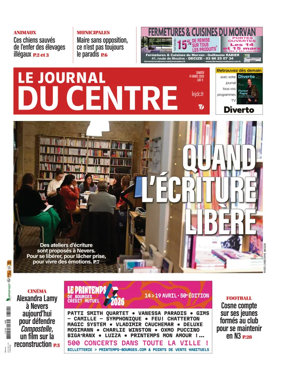 Cover of Le Journal du Centre