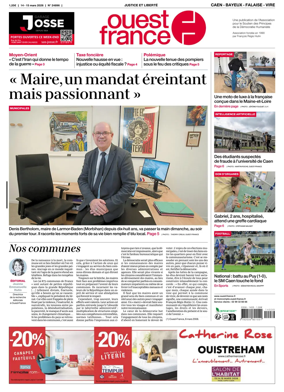 Cover of Ouest France (Caen - Bayeux - Falaise - Vire)