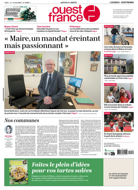 Cover of Ouest France (Loudeac / Rostrenen)