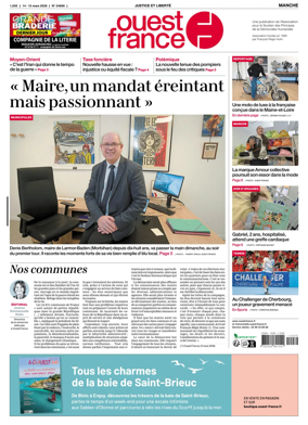 Cover of Ouest France (Manche)