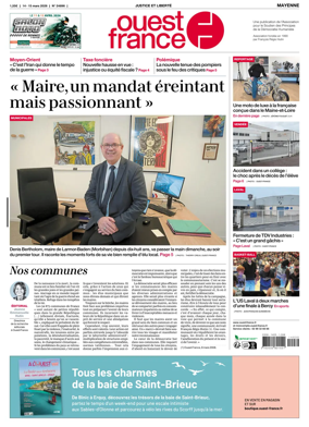 Cover of Ouest France (Mayenne)