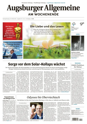 Cover of Augsburger Allgemeine (Land West)