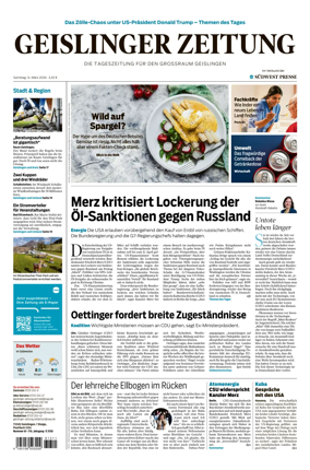 Cover of Geislinger Zeitung
