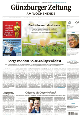 Cover of Guenzburger Zeitung