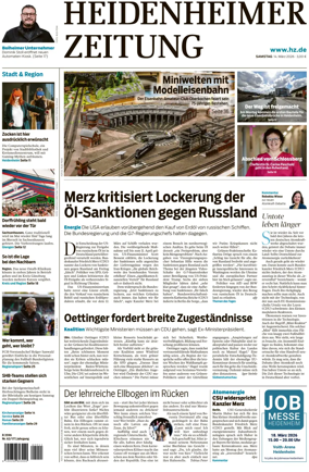 Cover of Heidenheimer Zeitung