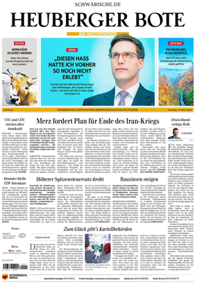 Cover of Heuberger Bote