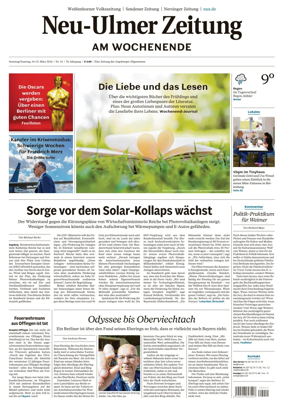 Cover of Neu-Ulmer Zeitung