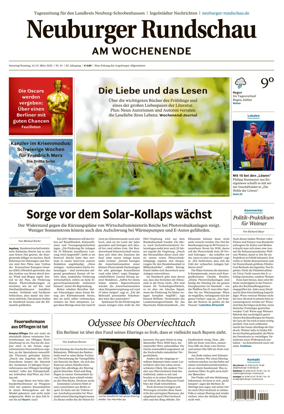 Cover of Neuburger Rundschau