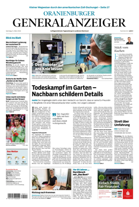 Cover of Oranienburger Generalanzeiger