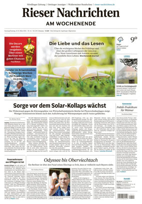 Cover of Rieser Nachrichten