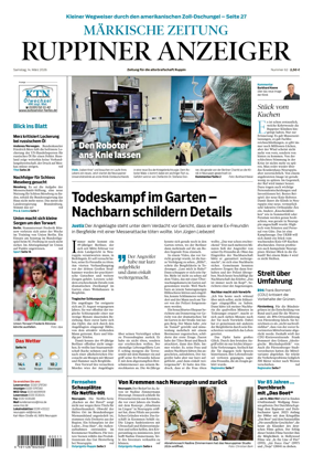 Cover of Ruppiner Anzeiger